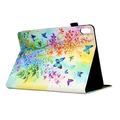 iPad Mini (2026) Wonder Smart Folio-etui med kortlommer - Sommerfugler