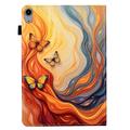 iPad Mini (2026) Wonder Smart Folio-etui med kortlommer - Sommerfugl