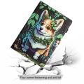 iPad Mini (2026) Wonder Smart Folio-etui med kortlommer - Corgi