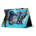 iPad Mini (2026) Wonder Smart Folio-etui med kortlommer - Ugle