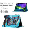 iPad Mini (2026) Wonder Smart Folio-etui med kortlommer - Ugle