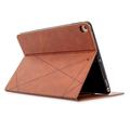 iPad Pro 10.5/Air (2019)/iPad 10.2 2019/2020/2021 Metric Smart Flip-etui - Brun