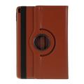 iPad Pro 10.5/iPad 10.2 2021/2020/2019 Roterende Deksel - Brun