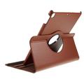 iPad Pro 10.5/iPad 10.2 2021/2020/2019 Roterende Deksel - Brun