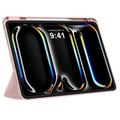 iPad Pro 11 2024/2025 Tech-Protect SmartCase Pen Tri-Fold Folio-deksel - Rosa
