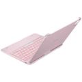 iPad Pro 11 2024/2025 Typecase Flexbook Touch Tastaturdeksel - amerikansk layout - Lyserosa