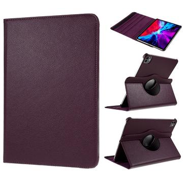iPad Pro 11 2024/2025 360 Roterende Folio-etui - Mørklilla