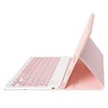 iPad Pro 11 2024/2025 Etui med Bluetooth-tastatur - Rosa