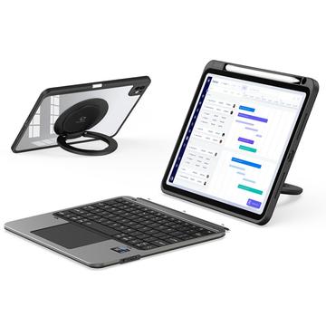 iPad Pro 11 2024/2025 Dux Ducis VK Hybrid-etui med Bluetooth-tastatur - Svart