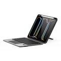 iPad Pro 11 2024/2025 Dux Ducis VK Hybrid-etui med Bluetooth-tastatur - Svart