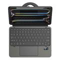 iPad Pro 11 2024/2025 Dux Ducis VK Hybrid-etui med Bluetooth-tastatur - Svart