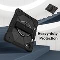 iPad Pro 11 2024/2025 Heavy Duty 360 Deksel med Håndrem - Svart