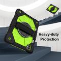 iPad Pro 11 2024/2025 Heavy Duty 360 Deksel med Håndrem - Grønn