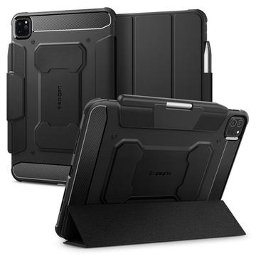 iPad Pro 11 2024/2025 Spigen Rugged Armor Pro Folio-etui - Svart