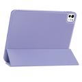 iPad Pro 11 2024/2025 Tech-Protect SmartCase Pen Tri-Fold Folio-deksel - Violet