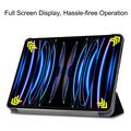 iPad Pro 11 2024/2025 Tri-Fold Series Smart Folio-etui - Ikke rør meg
