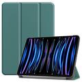 iPad Pro 11 2024/2025 Tri-Fold Series Smart Folio-etui - Grønn