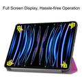 iPad Pro 11 2024/2025 Tri-Fold Series Smart Folio-etui - Lilla