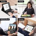 iPad Pro 12.9 2018/2020/2021/2022 Etui med Bluetooth-tastatur - Svart