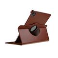 iPad Pro 12.9 2018/2020/2021/2022 360 Roterende Folio-etui - Brun