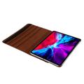 iPad Pro 12.9 2018/2020/2021/2022 360 Roterende Folio-etui - Brun