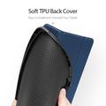 iPad Pro 12.9 2020/2021/2022 Dux Ducis Domo Tri-Fold Smart Folio-etui - Blå