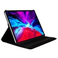 iPad Pro 12.9 2021/2022/Air 13 (2024) 360 Roterende Folio-etui - Svart