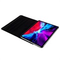 iPad Pro 12.9 2021/2022/Air 13 (2024) 360 Roterende Folio-etui - Svart