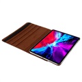 iPad Pro 12.9 2021/2022/Air 13 (2024) 360 Roterende Folio-etui - Brun