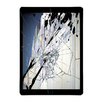 iPad Pro 12.9 Reparasjon av LCD-Display og Glass - Svart - Originalkvalitet