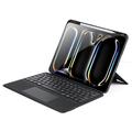 iPad Pro 13 2024/2025 Dux Ducis DK Bluetooth-tastaturveske - svart