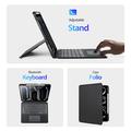 iPad Pro 13 2024/2025 Dux Ducis DK Bluetooth-tastaturveske - svart