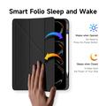 iPad Pro 13 2024/2025 Dux Ducis Magi avtakbart 2-i-1 folio-etui - svart