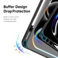 iPad Pro 13 2024/2025 Dux Ducis Magi avtakbart 2-i-1 folio-etui - svart