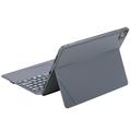 iPad Pro 13 2024/2025 K09 Magnetisk læretui med tastatur og berøringsplate - svart