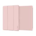 iPad Pro 13 2024/2025 Tech-Protect SmartCase Pen Tri-Fold Folio-deksel - Rosa