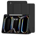 iPad Pro 13 2024/2025 Tech-Protect SmartCase Pen Tri-Fold Folio-deksel - Svart