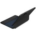 iPad Pro 13 2024/2025 Typecase Edge+ tastaturveske med berøringsplate - amerikansk layout - karbonfiber