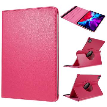 iPad Pro 13 2024/2025 360 Roterende Folio-etui - Varm rosa