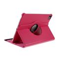 iPad Pro 13 2024/2025 360 Roterende Folio-etui - Varm rosa