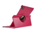 iPad Pro 13 2024/2025 360 Roterende Folio-etui - Varm rosa