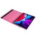 iPad Pro 13 2024/2025 360 Roterende Folio-etui - Varm rosa