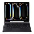 iPad Pro 13 2024/2025 Etui med Bluetooth-tastatur - Svart