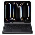 iPad Pro 13 2024/2025 Etui med Bluetooth-tastatur - Mørkeblå