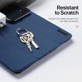 iPad Pro 13 2024/2025 Dux Ducis Domo Tri-Fold Smart Folio-etui - Blå