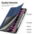 iPad Pro 13 2024/2025 Dux Ducis Domo Tri-Fold Smart Folio-etui - Blå