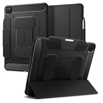 iPad Pro 13 2024/2025 Spigen Rugged Armor Pro Folio-deksel - Svart