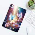 iPad Pro 13 2024/2025 Stilig Ultra-Slim TPU-deksel - Sommerfuglblomster