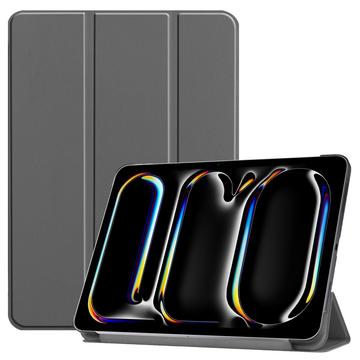 iPad Pro 13 2024/2025 Tri-Fold Series Smart Folio-etui - Grå