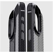 iPhone 15 Plus iPaky Hybrid-deksel - Karbonfiber